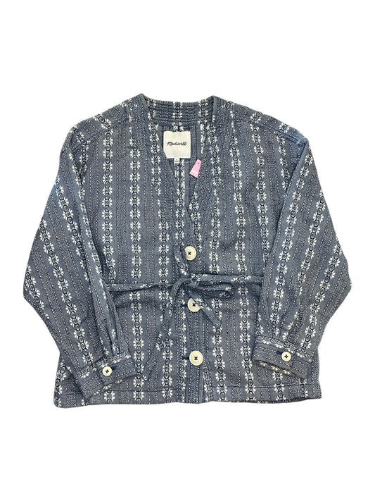 Cardigan By Madewell In Blue & White, Size:S