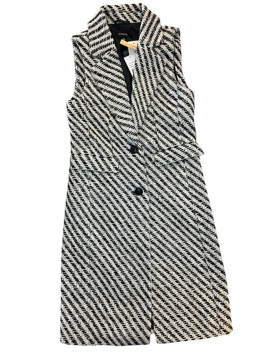 Vest Other By Evereve In Black & White, Size:Xs