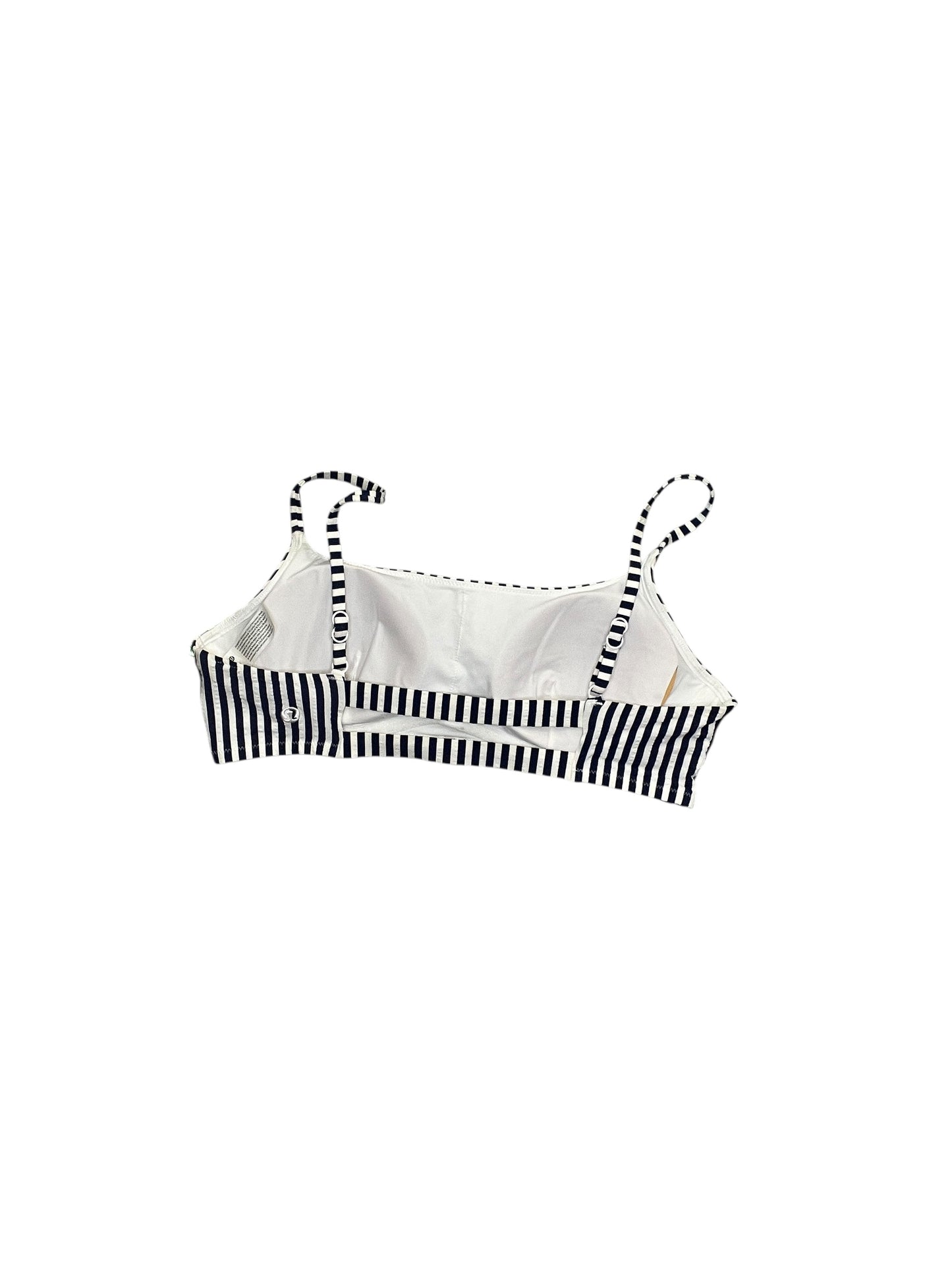 Swimsuit Top By Lululemon In Striped Pattern, Size:L