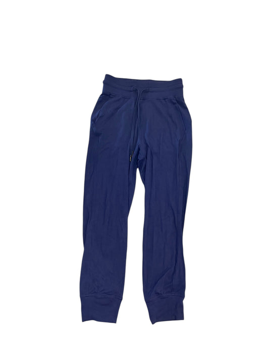 Athletic Pants By Lululemon In Navy, Size:Xs