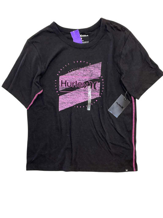 Top Ss By Clothes Mentor In Black & Purple, Size:S