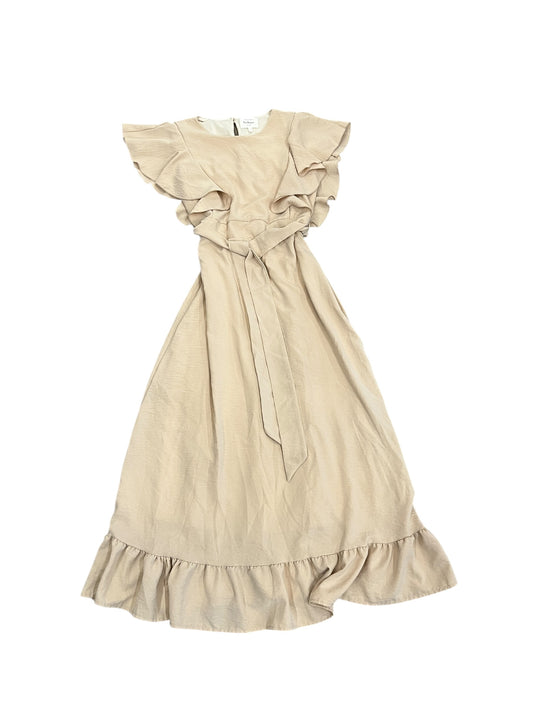 Dress Casual Maxi By Bohme In Tan, Size:S