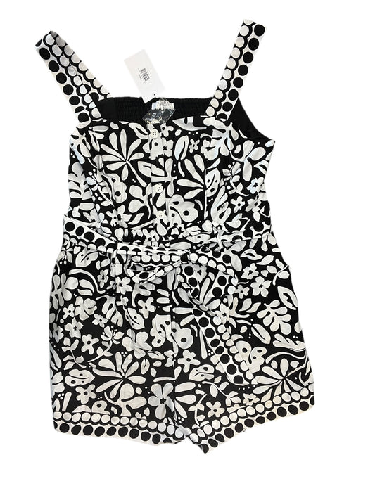 Romper By Clothes Mentor In Black & White, Size:Xl
