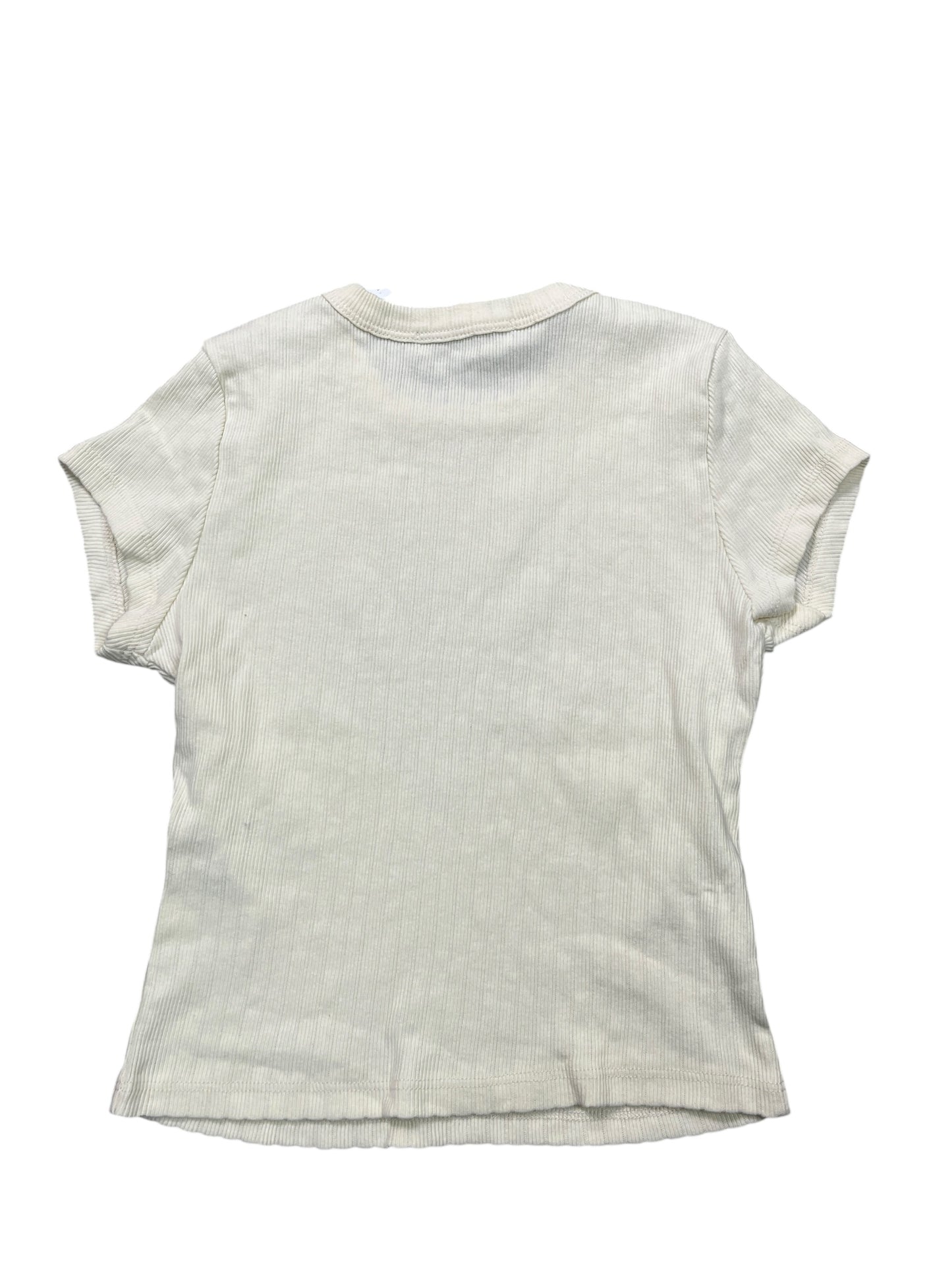 Top Ss By Clothes Mentor In Beige, Size:S