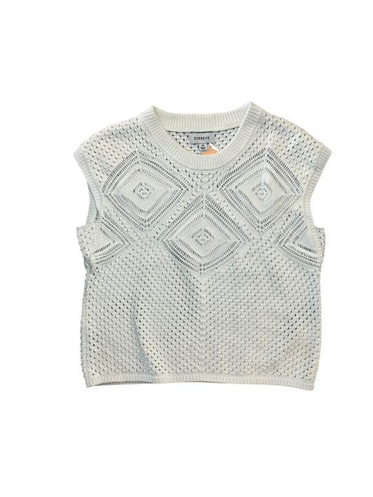 Top Sleeveless By Evereve In White, Size:Xs