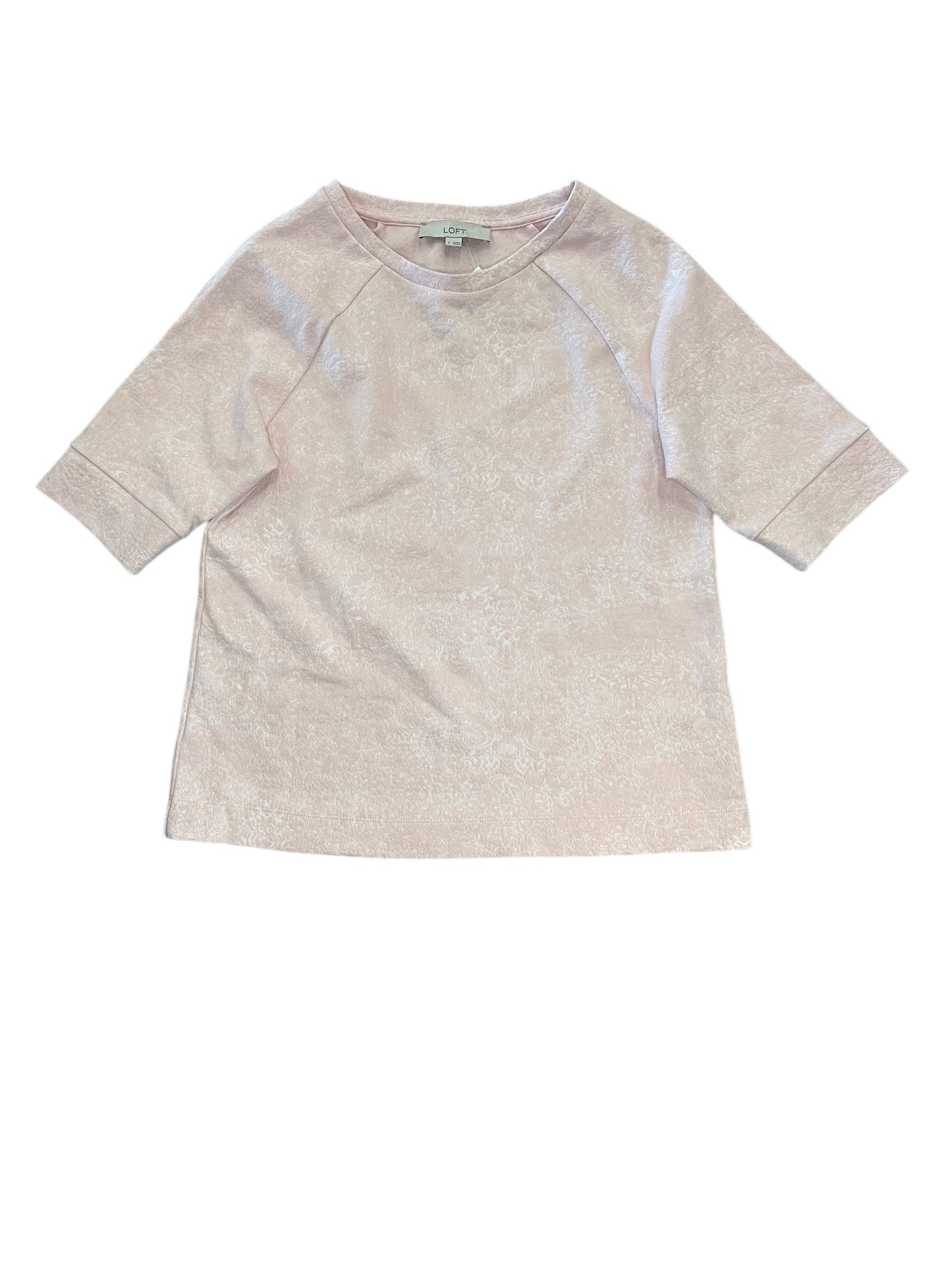 Top Ss By Loft In Pink, Size:S