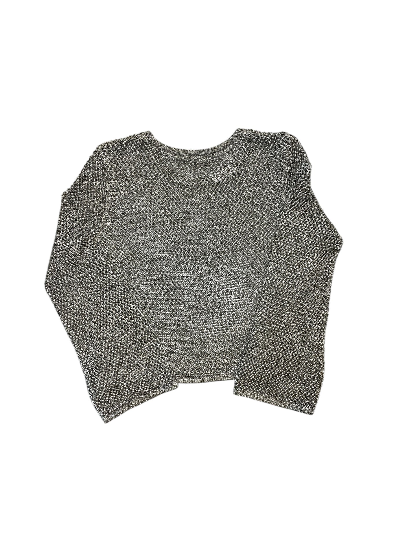 Sweater By Anthropologie In Green, Size:L