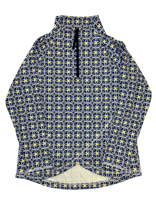 Athletic Top Ls Collar By Talbots In Blue, Size:Lp