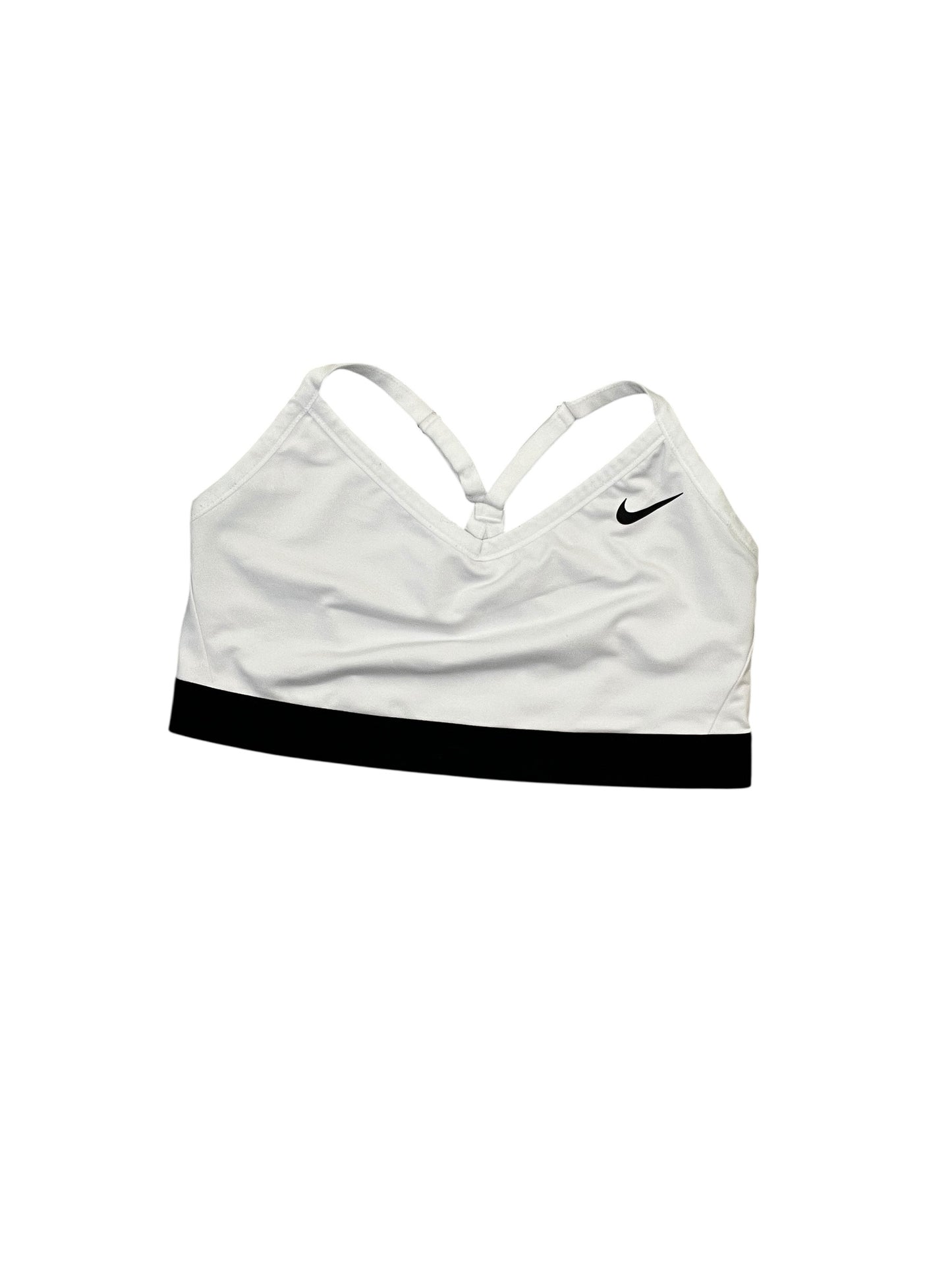 Athletic Bra By Nike Apparel In White, Size:1X