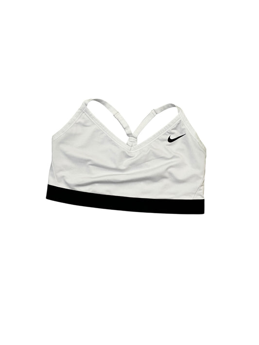 Athletic Bra By Nike Apparel In White, Size:1X