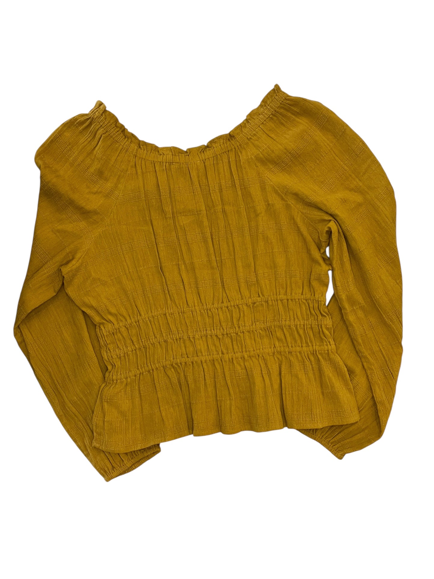Top Ls By Madewell In Yellow, Size:S
