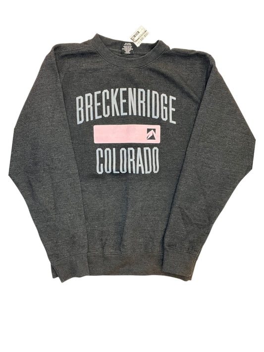 Sweatshirt Crewneck By Clothes Mentor In Grey, Size:M