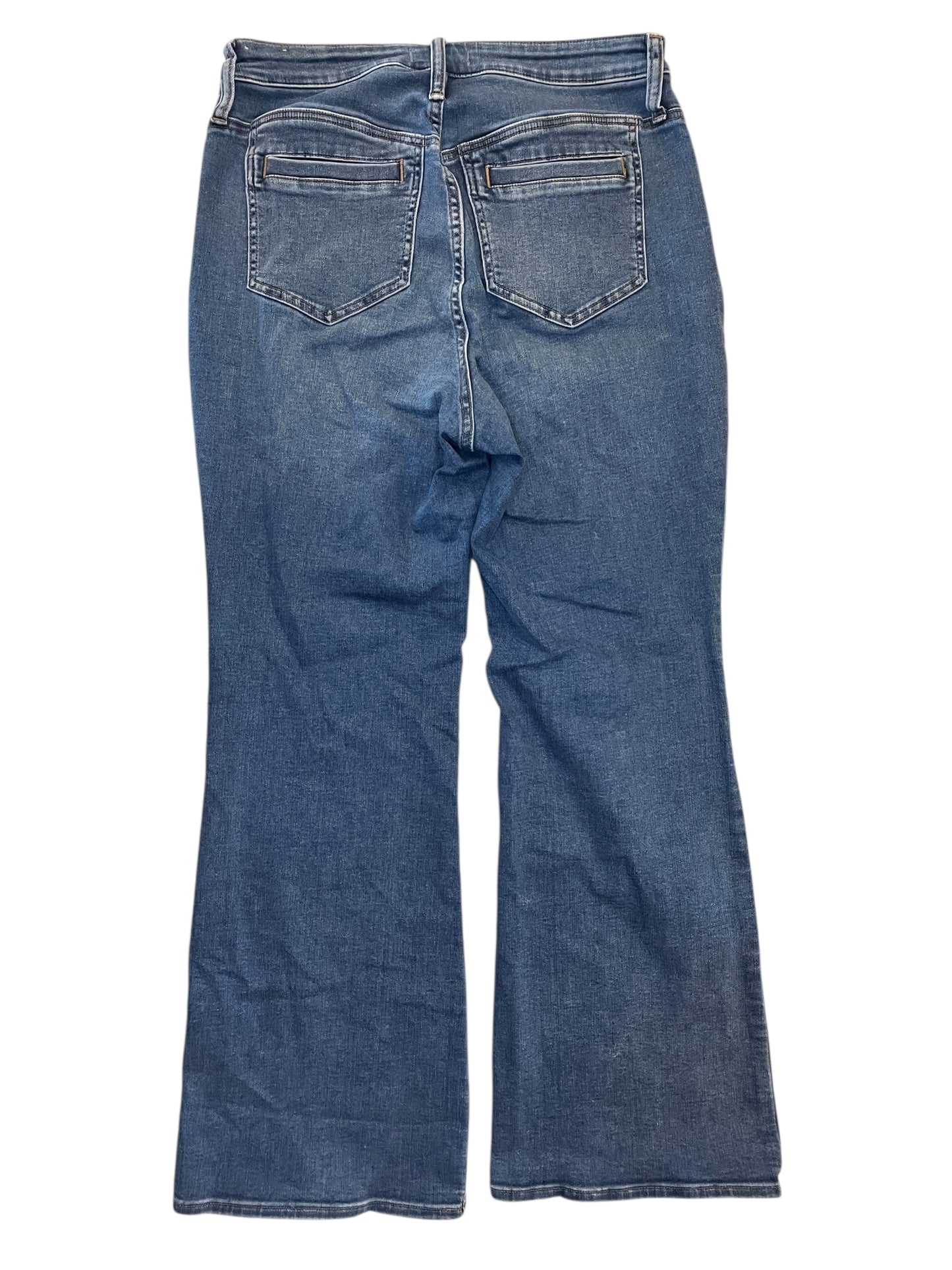 Jeans Flared By Madewell In Blue Denim, Size:14