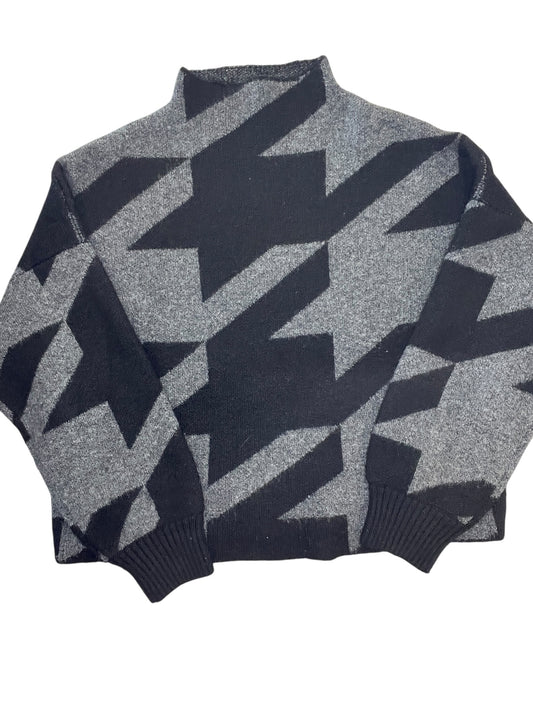 Sweater By Evereve In Black & Grey, Size:S