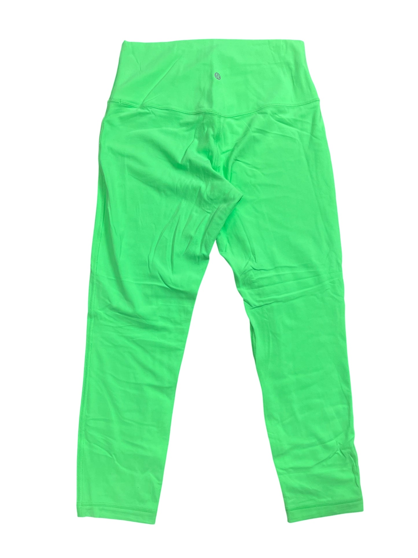 Athletic Leggings By Lululemon In Green, Size:M