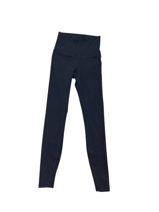 Athletic Leggings By Lululemon In Navy, Size:Xs