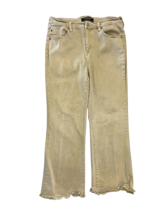 Jeans Cropped By Liverpool In Tan, Size:14