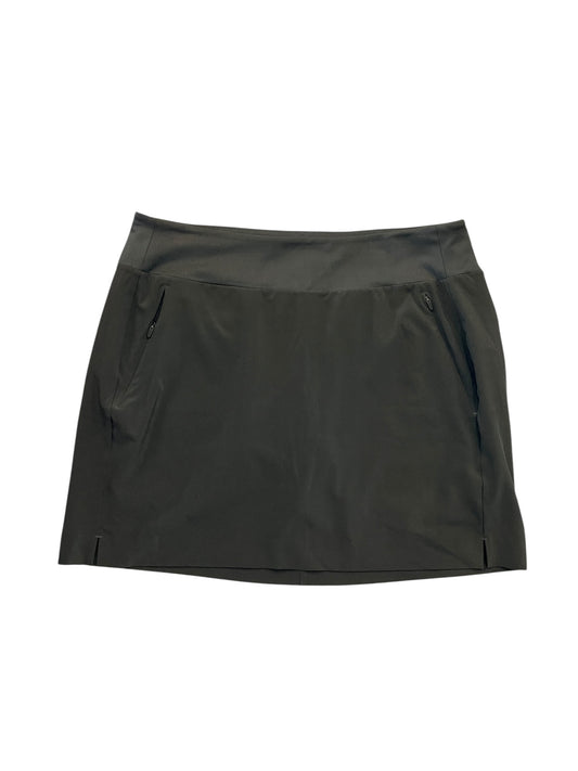 Athletic Skort By Athleta In Grey, Size:L