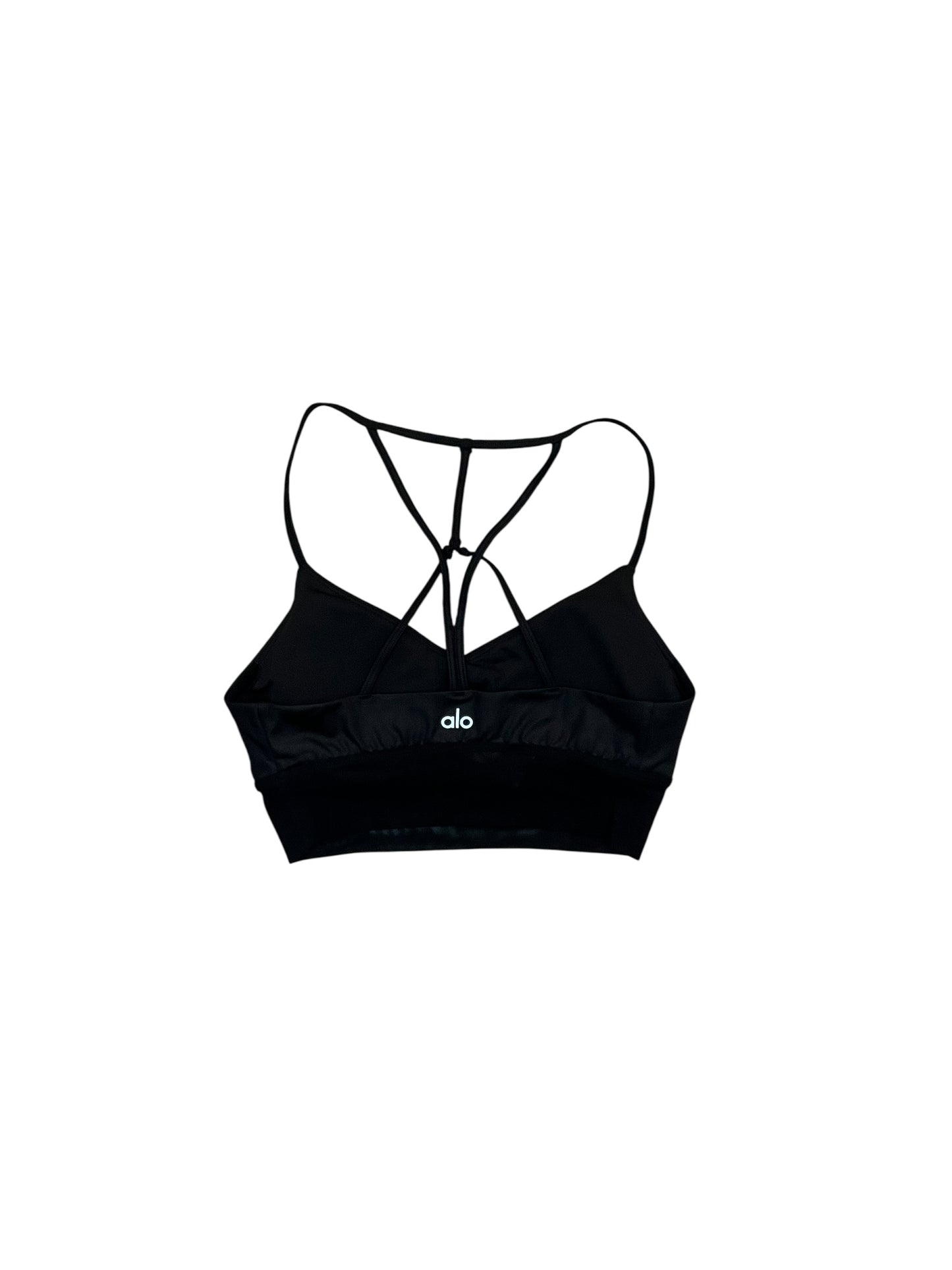 Athletic Bra By Alo In Black, Size:S