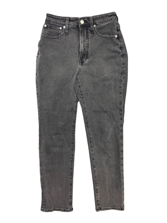 Jeans Straight By Madewell In Grey Denim, Size:2