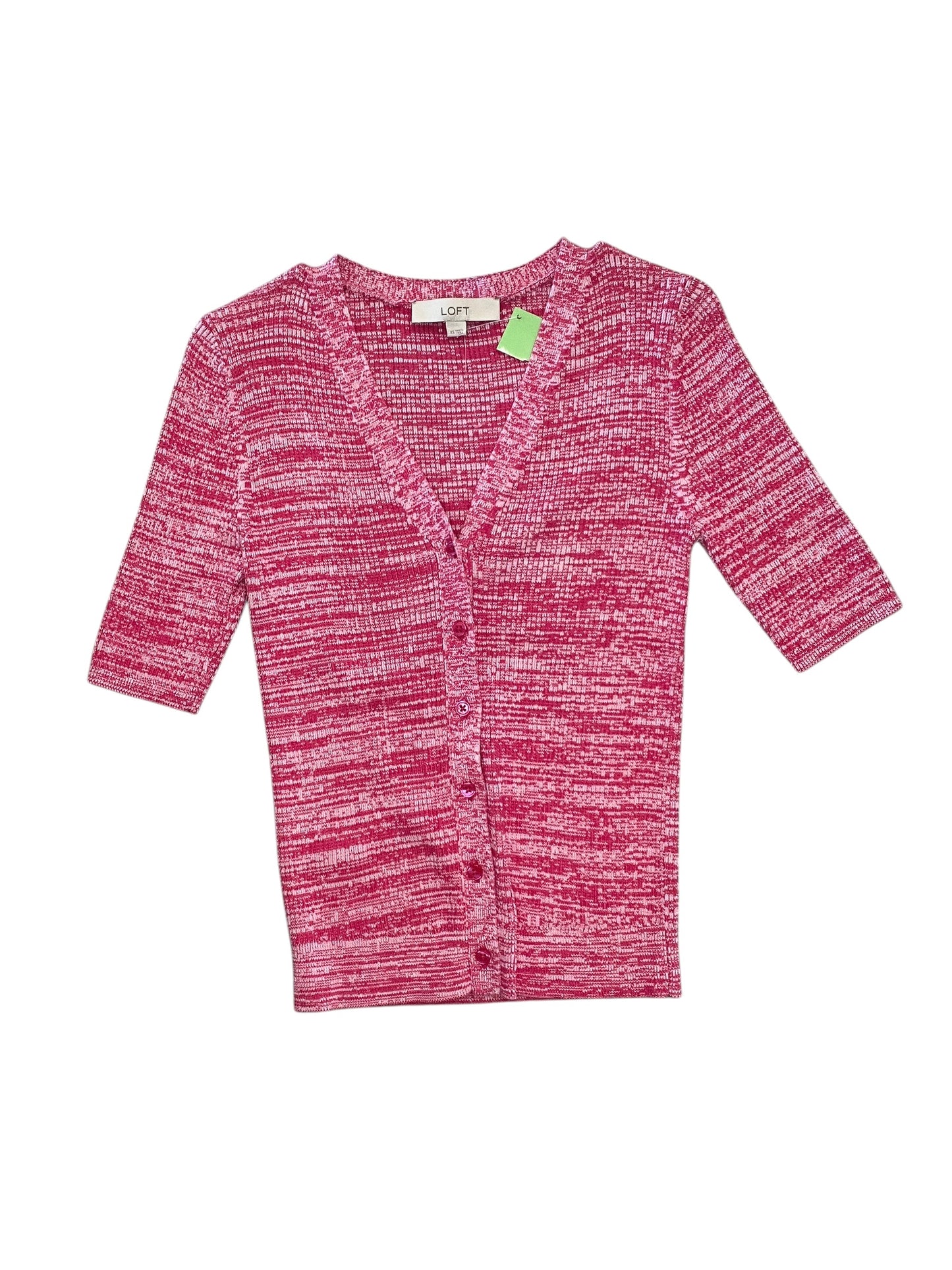 Top Ss By Loft In Pink, Size:Xs