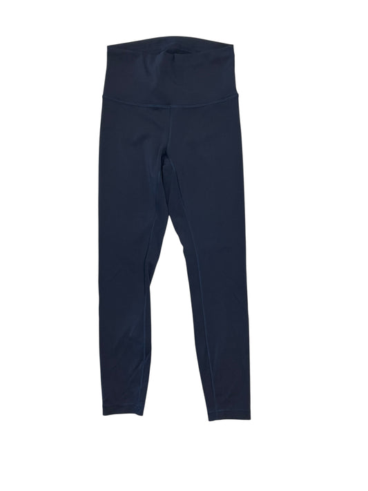 Athletic Leggings By Lululemon In Navy, Size:S