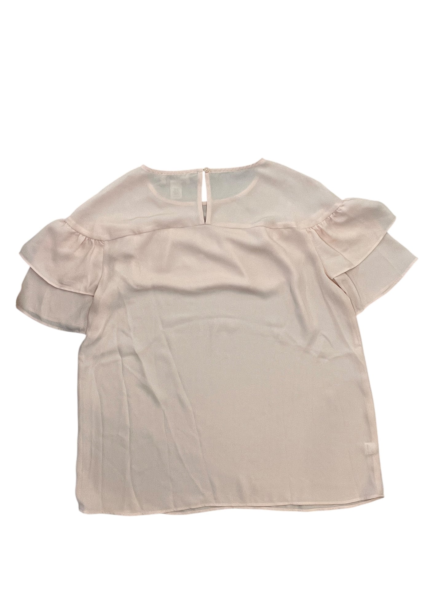 Blouse Ss By Loft In Pink, Size:Sp