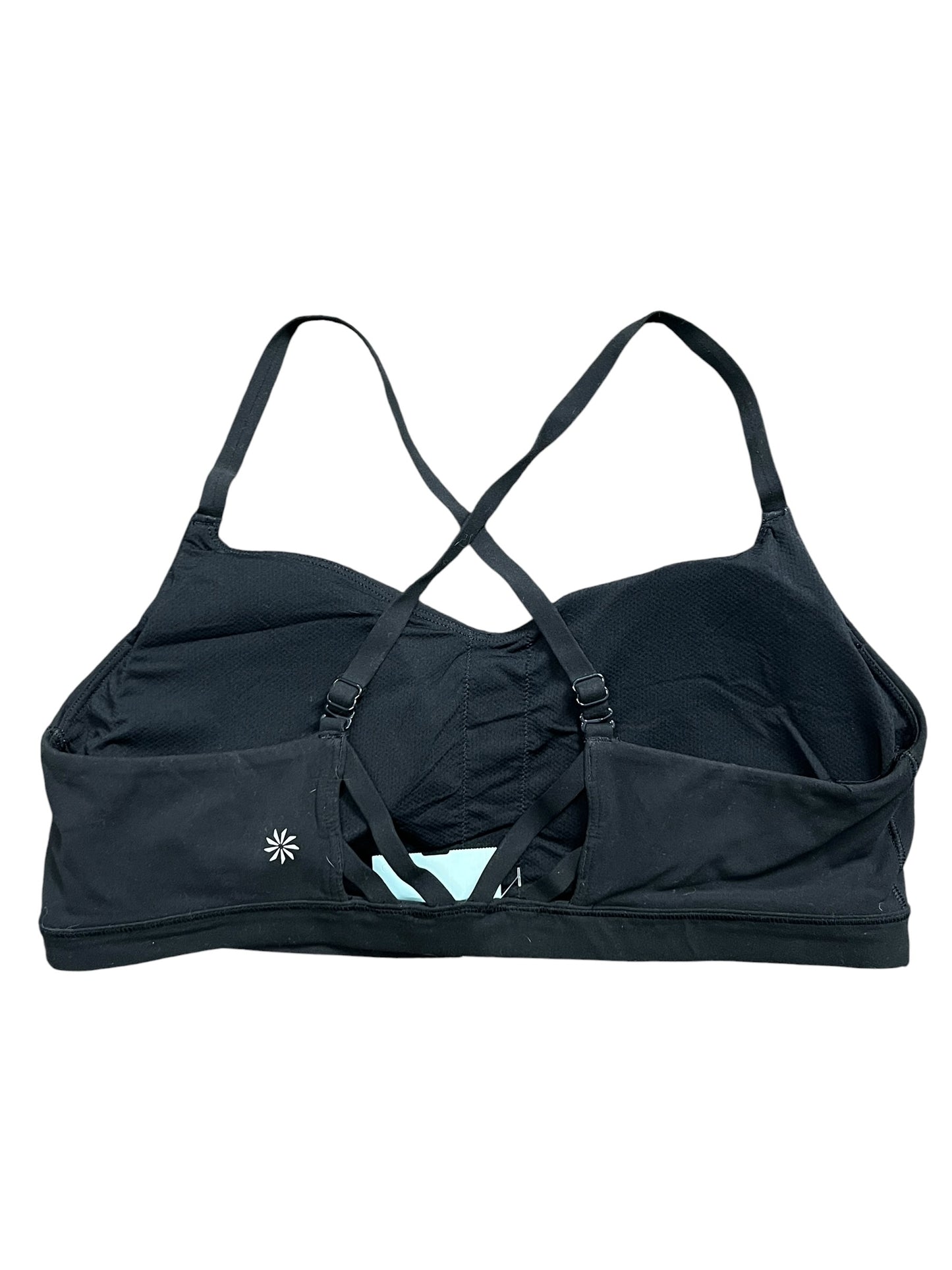 Athletic Bra By Athleta In Black, Size:L