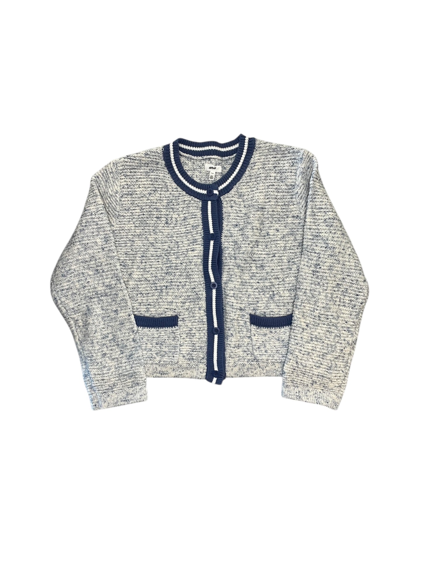 Cardigan By Aerie In Blue, Size:L