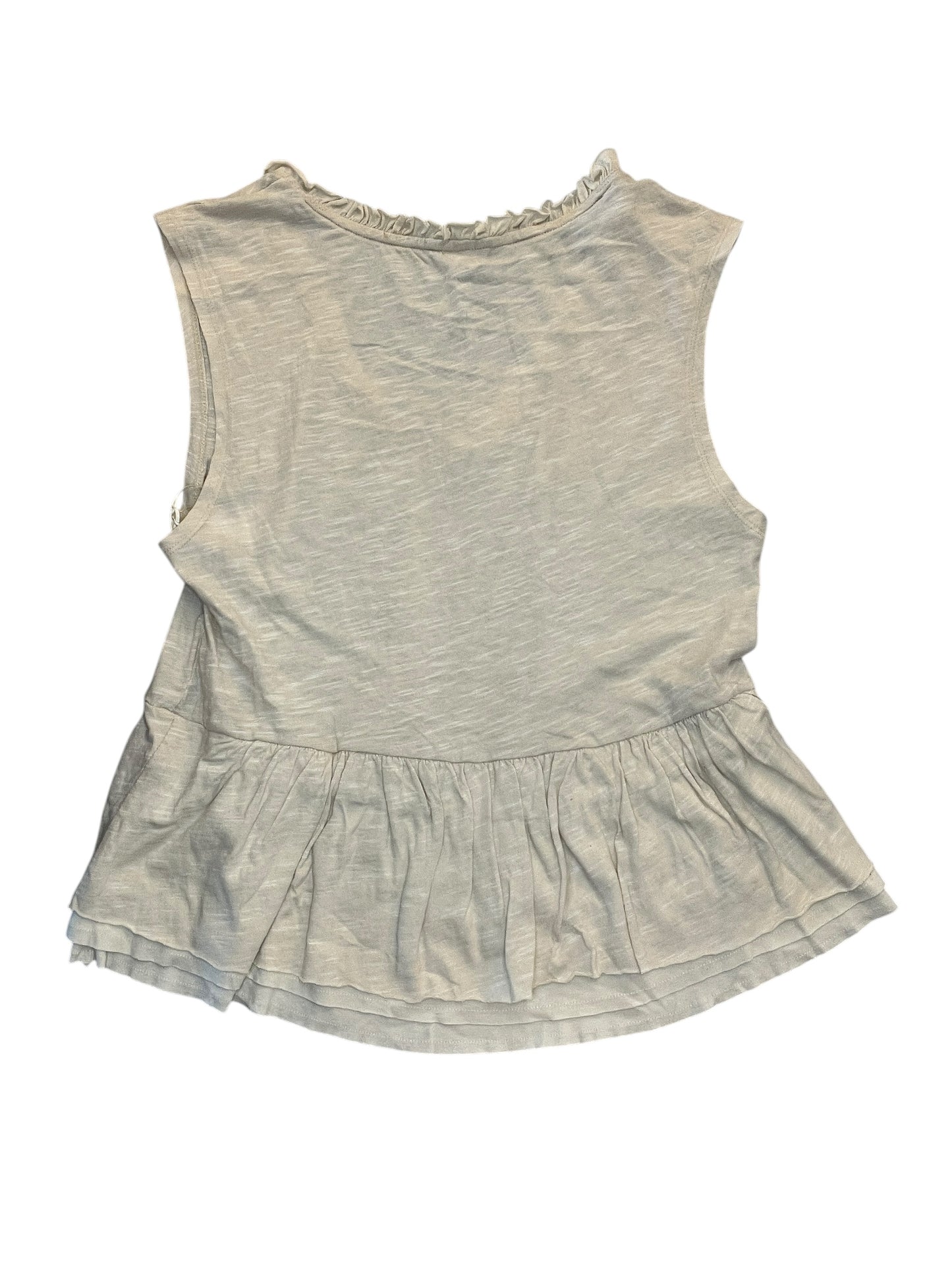 Blouse Sleeveless By Pilcro In Cream, Size:M
