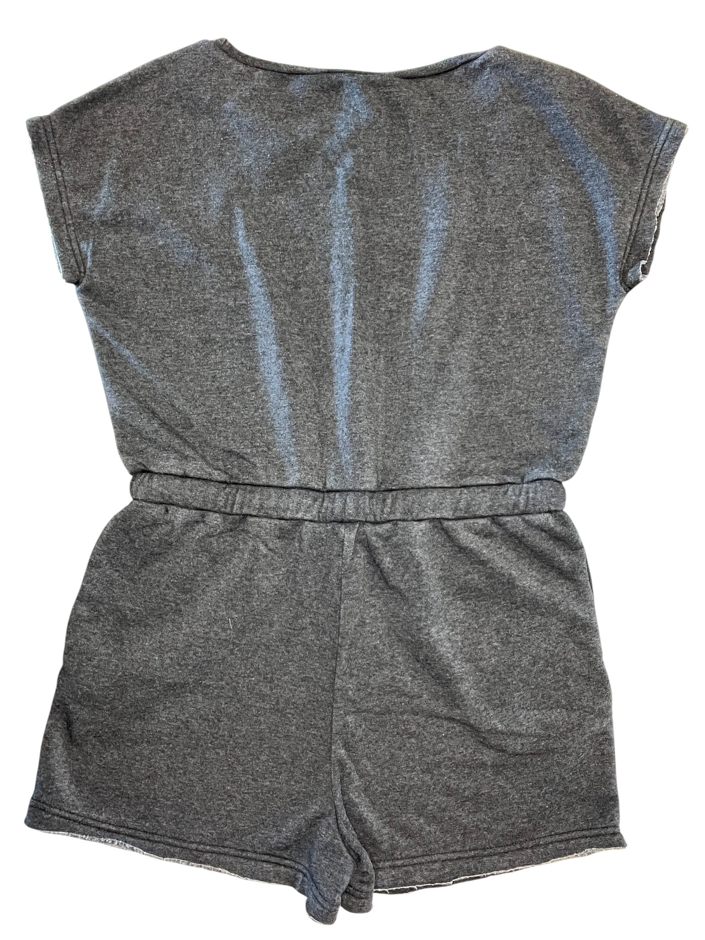 Romper By Double Zero In Grey, Size:S