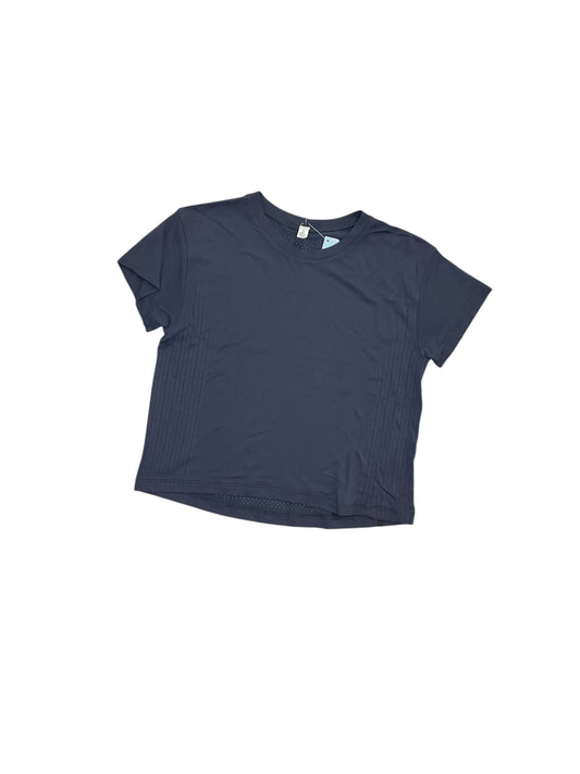 Athletic Top Ss By Lululemon In Blue, Size:Xs
