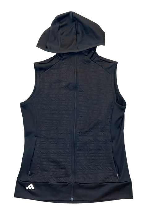 Vest Fleece By Adidas In Black, Size:S