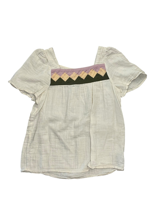 Blouse Ss By Madewell In Cream, Size:Xs
