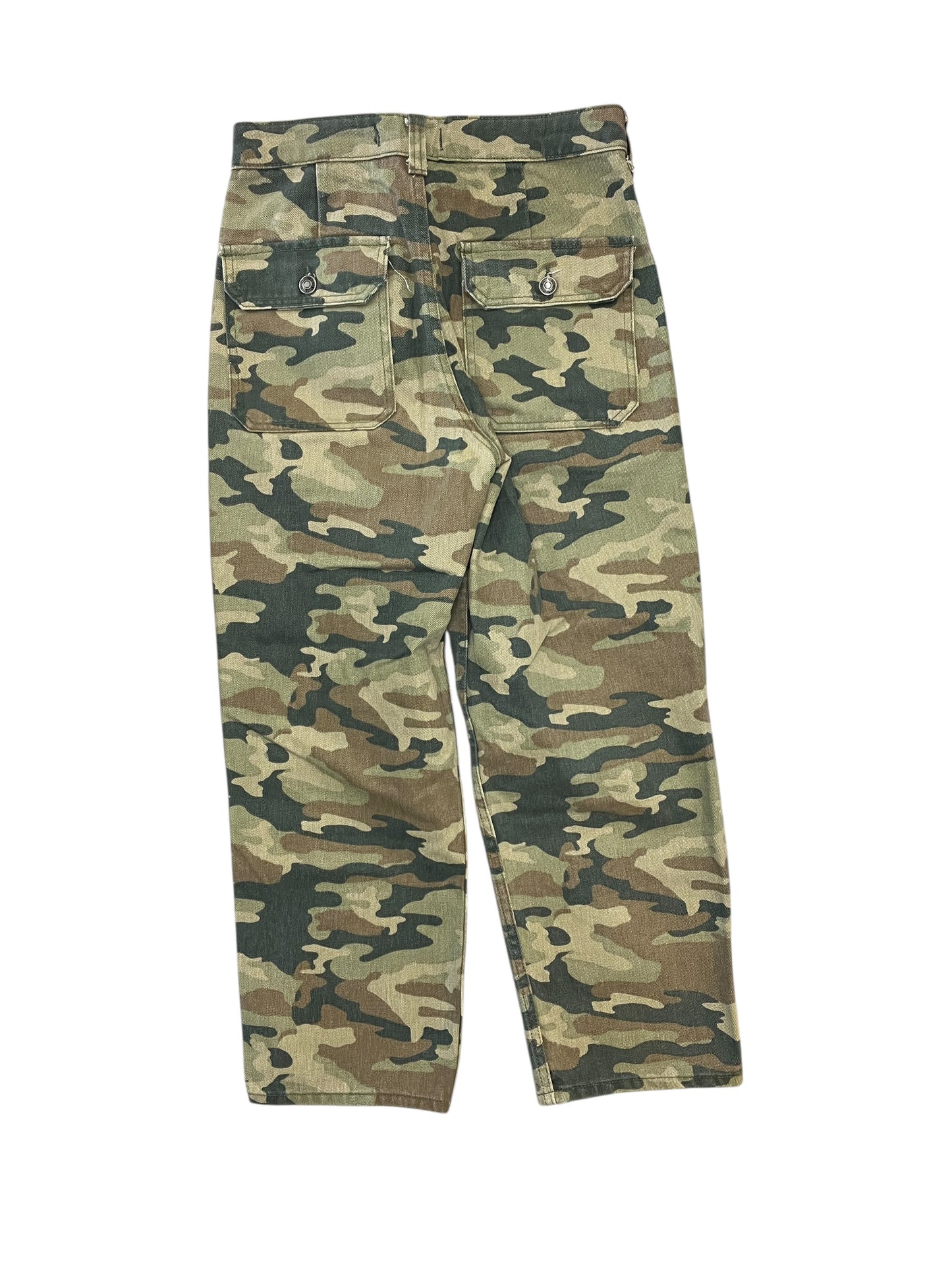 Jeans Straight By We The Free In Camouflage Print, Size:4
