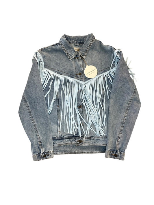 Jacket Denim By Cmc In Blue Denim, Size:L