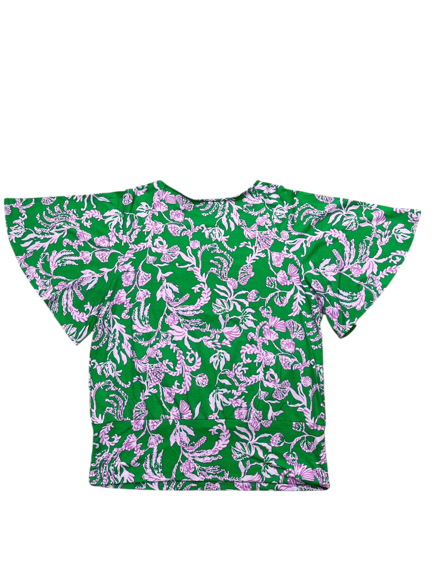 Top Ss Designer By Lilly Pulitzer In Green, Size:Xl