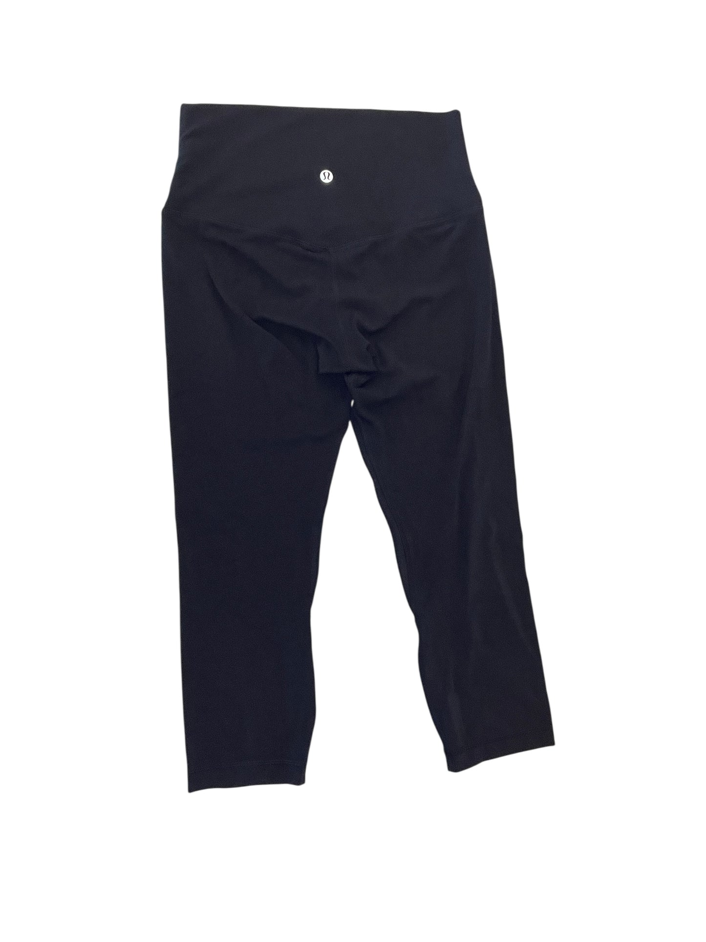 Athletic Leggings Capris By Lululemon In Black, Size:S