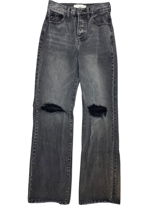 Jeans Wide Leg By Kancan In Black, Size:0P