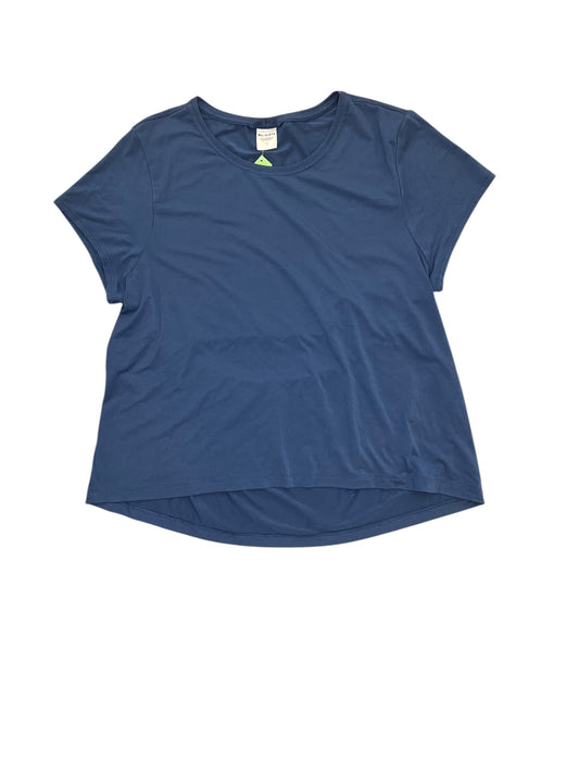 Athletic Top Ss By Athleta In Blue, Size:Xl