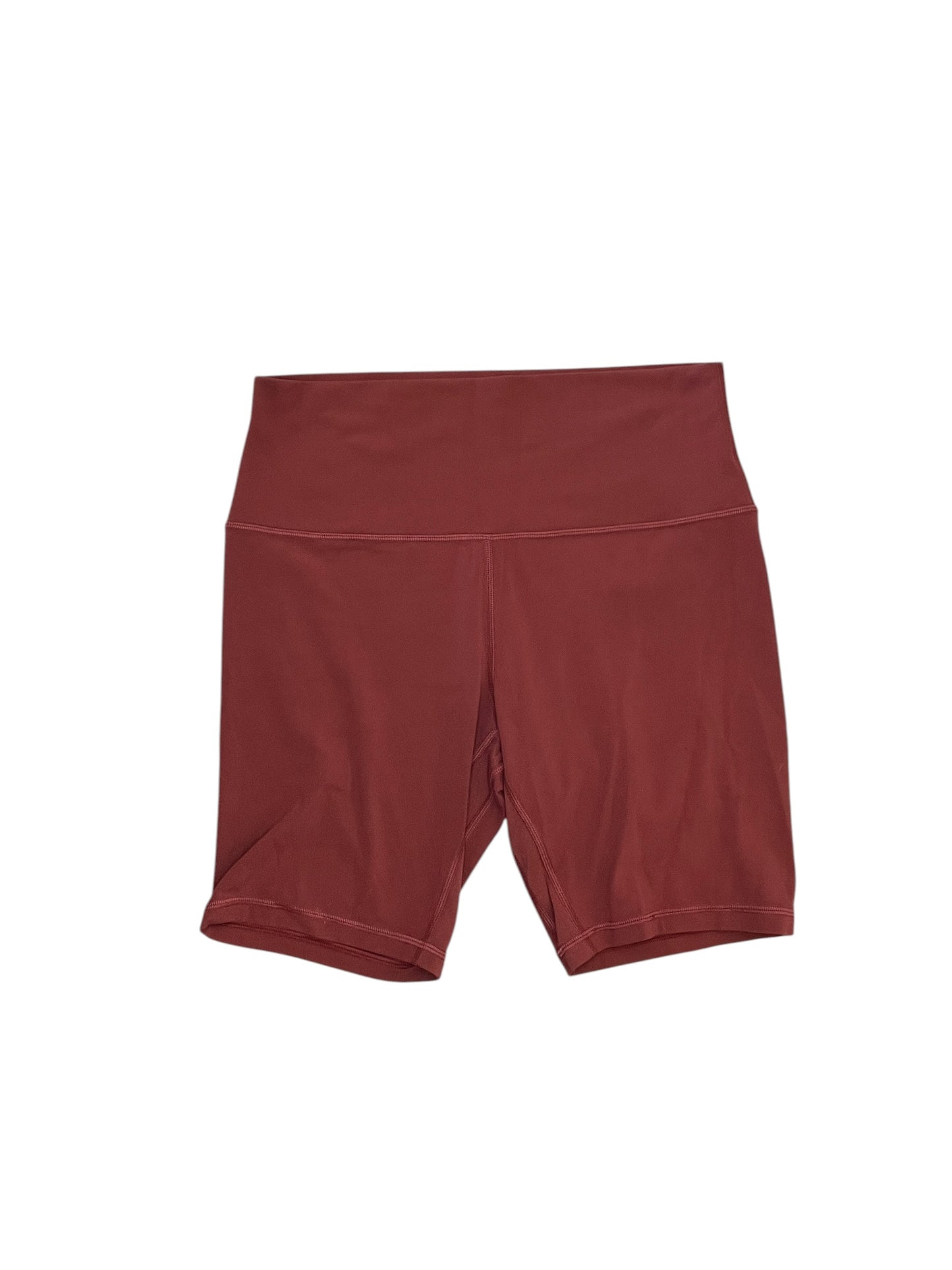 Athletic Shorts By Lululemon In Red, Size:M
