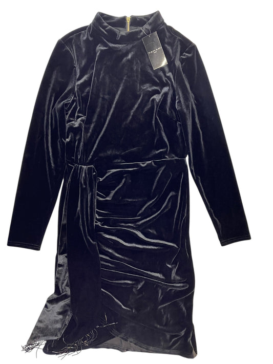 Dress Party Midi By Tahari In Black, Size:S