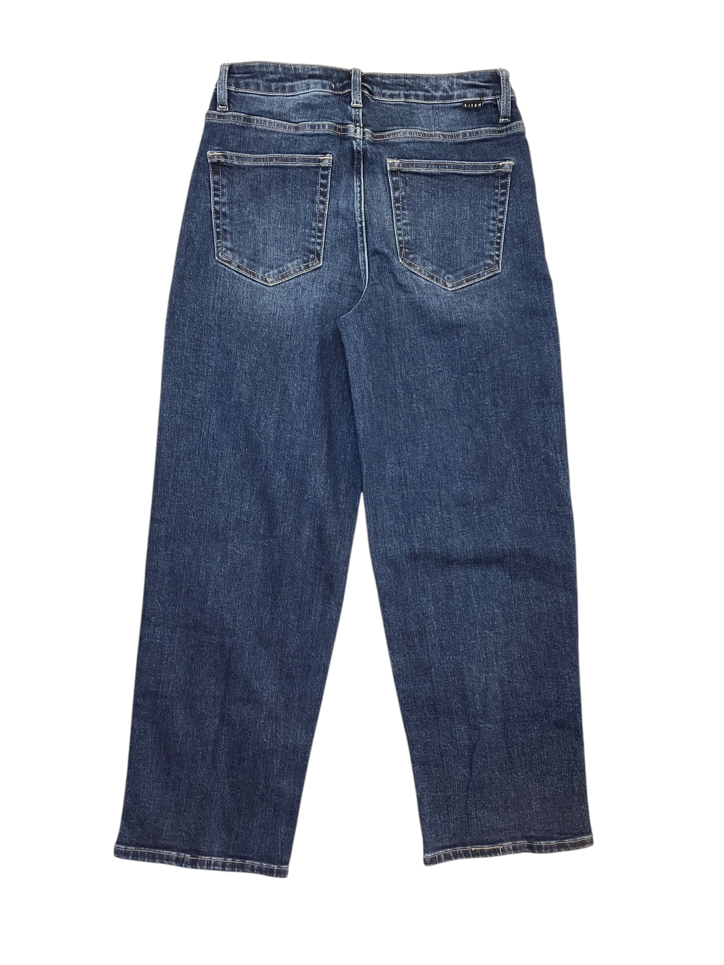 Jeans Straight By Risen In Blue Denim, Size:6
