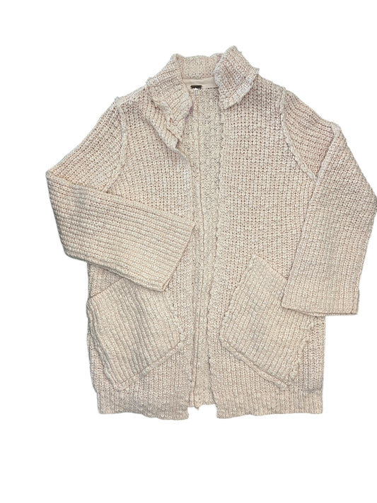 Cardigan By Free People In Pink, Size:Xs
