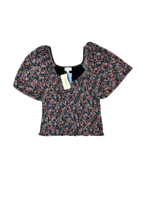 Blouse Ss By Evereve In Floral Print, Size:S