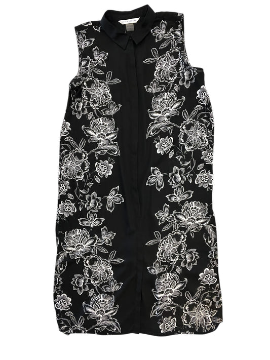 Blouse Ls By Peter Nygard In Black, Size:Xl
