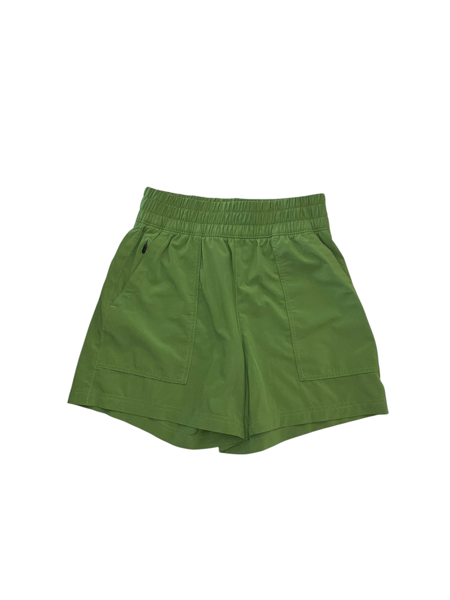 Athletic Shorts By Athleta In Green, Size:Xxs