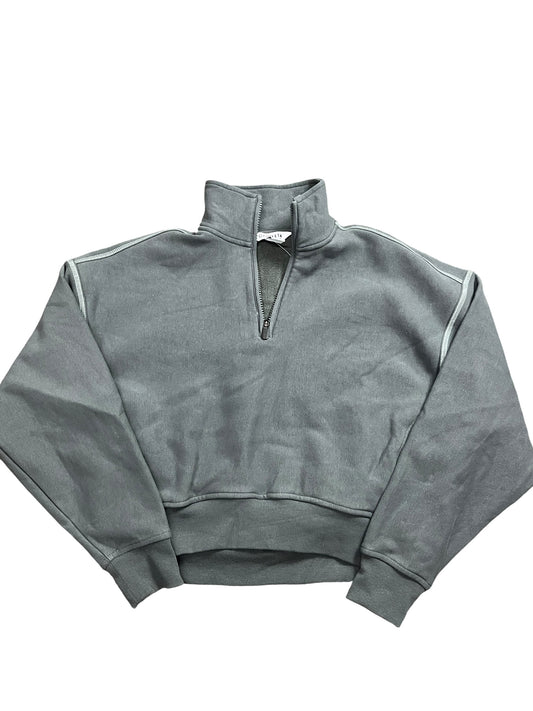 Athletic Sweatshirt Collar By Athleta In Grey, Size:Xs