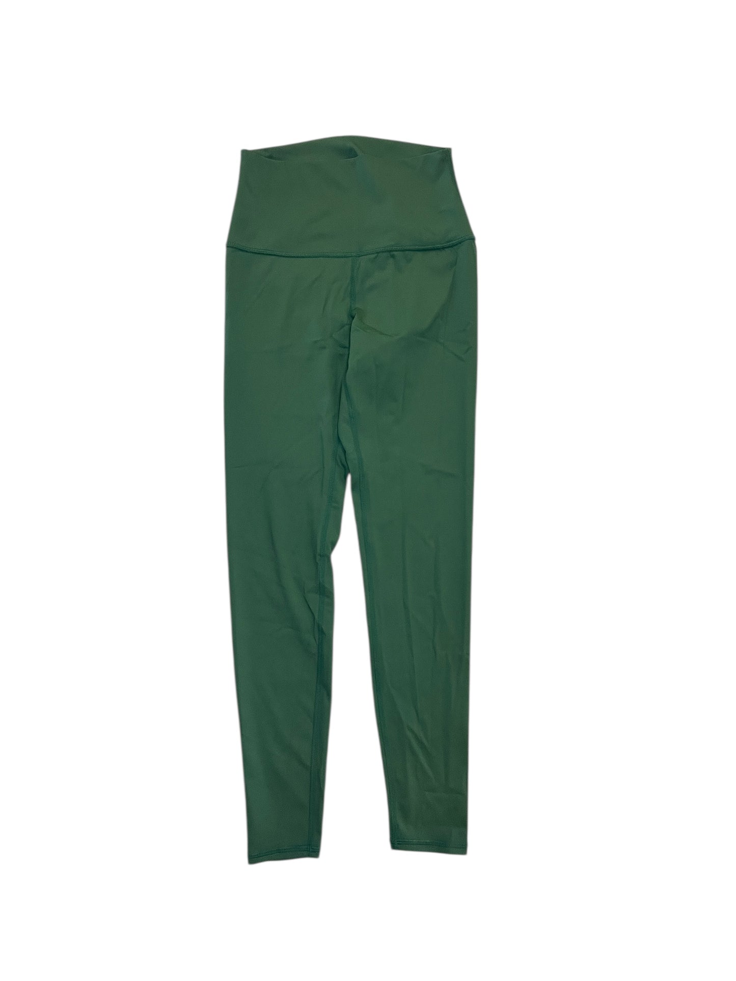 Athletic Leggings By Alo In Green, Size:S