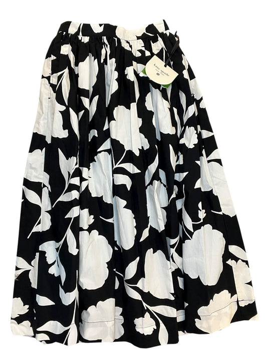 Skirt Designer By Kate Spade In Black & White, Size:Xxs
